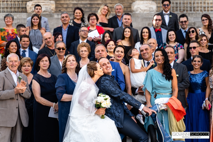 foto di gruppo Matrimonio