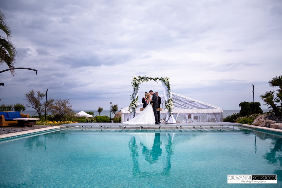 Primo bacio da Sposi