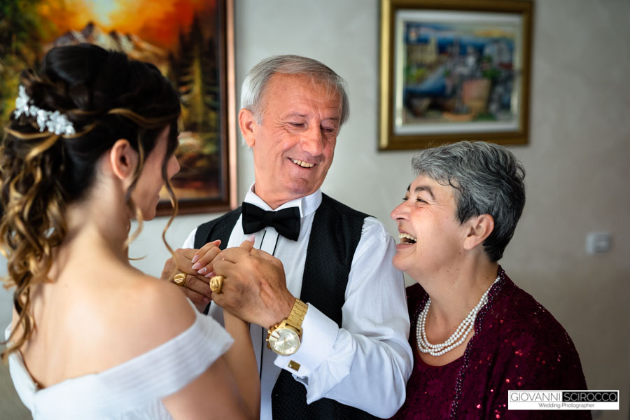 preparativi sposa