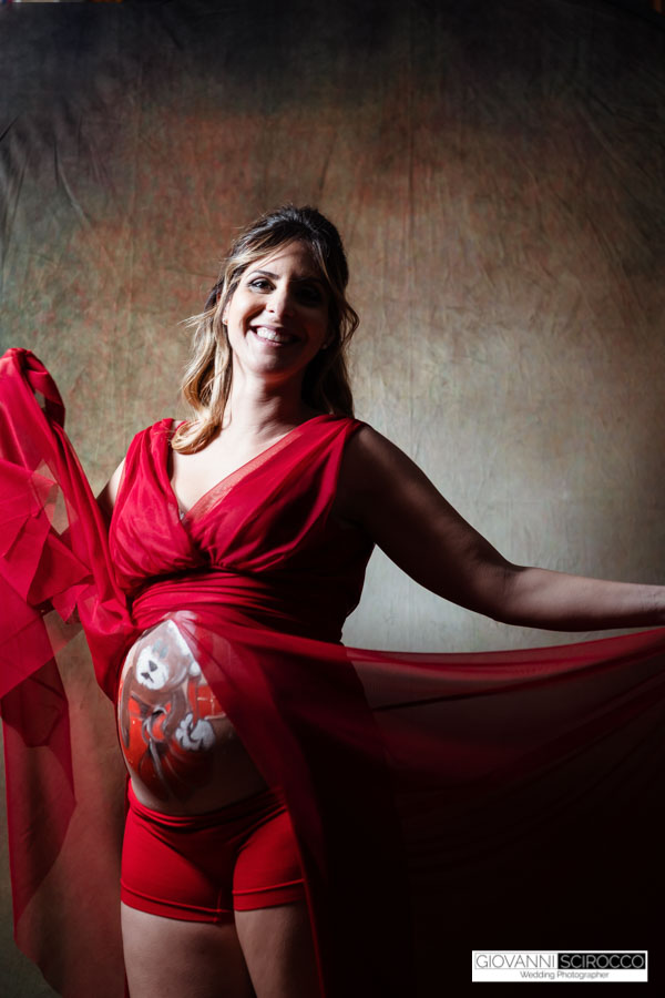 foto con il pancione